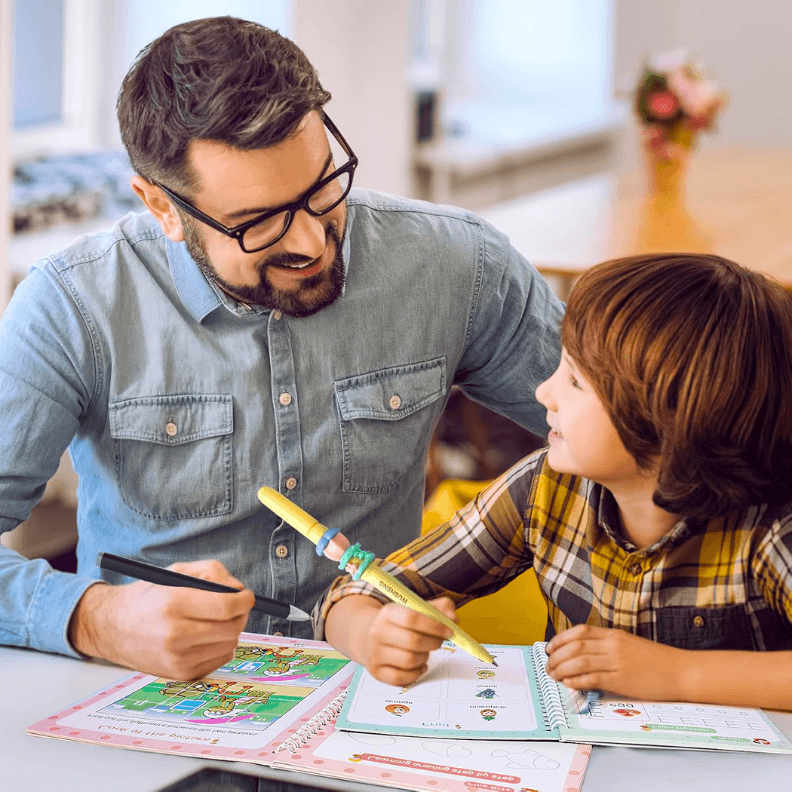 Kids magic writing book