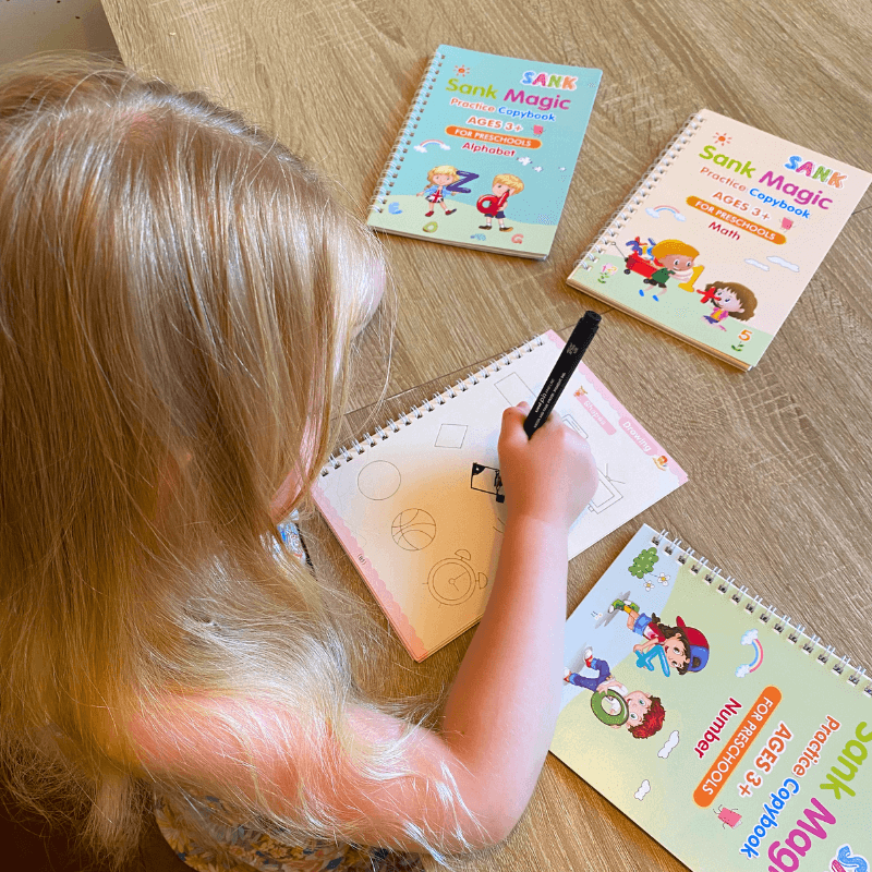Kids magic writing book