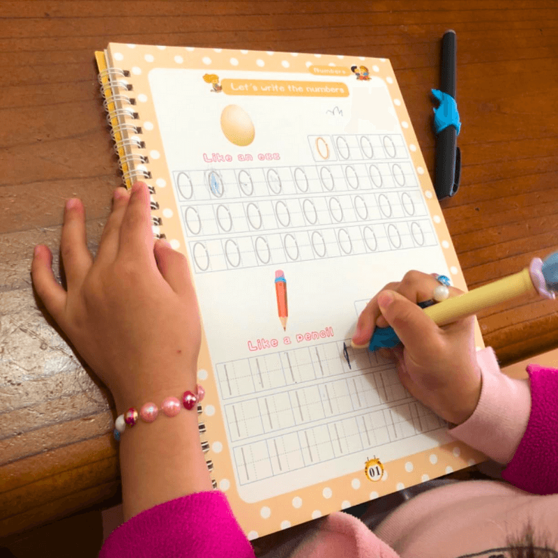 Kids magic writing book