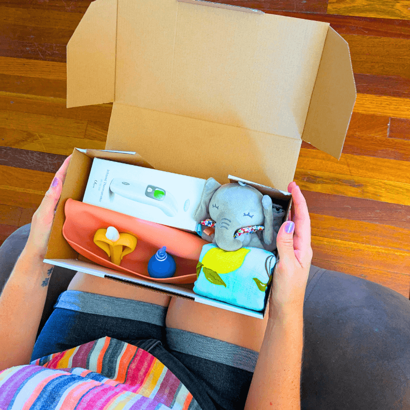 Baby shower gift pack